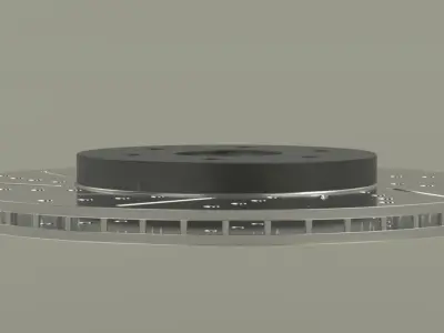 Brake disc 3D model