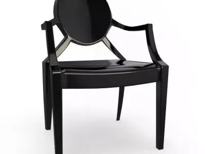 Ghost Chair Starck Free 3D model