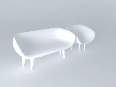 sofa pair of sofas Free 3D model