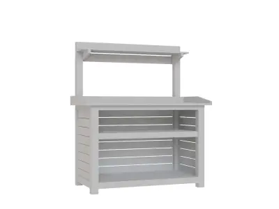 Potting Bench Free 3D model