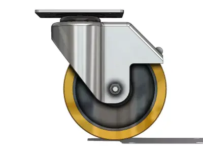 Rodizio Schioppa GL 512 BP Wheel 3D model