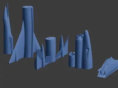 tu-22 3D print model