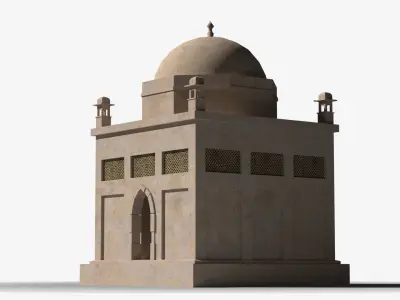 Arab x22 Low-poly 3D model