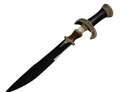 Ornate Fantasy Dagger 3D model