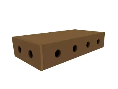 Wooden cage 3D model