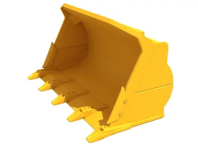 Excavator Bucket 3D model