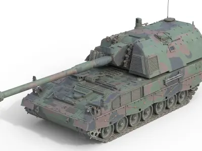 5 Military Vehicles Collection v26 Low-poly 3D model