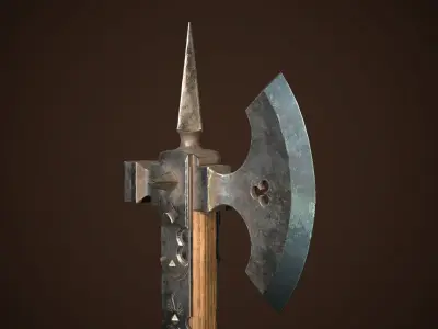 Polax 01 Low-poly 3D model