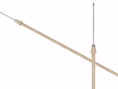 Pilum Low-poly 3D model