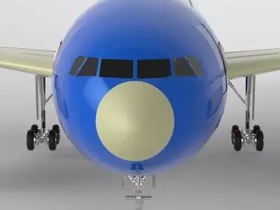 Aeroplan boeing 3D model