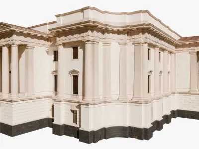 Neoclassical Palace - Government Classical Building 3D Model 3D model