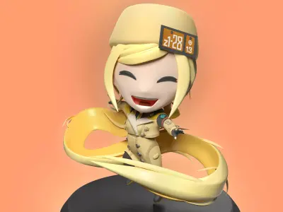 Millia Nendoroid 3D model