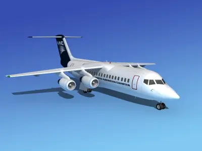 BAe 146-300 North America Charters 3D model