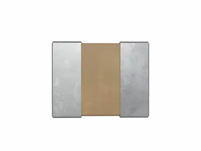 Ceramic SMD Capacitor 1210 Low-poly 3D model