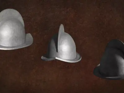 Military Spain Helmet Armor Warrior Legion 3D model