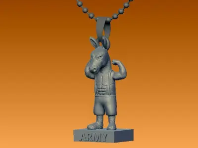 Necklaces United States Military Academy - Hanging Figurine 3D print model