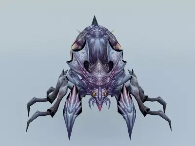 Monster insect boss Renmianzhizhu 3D model