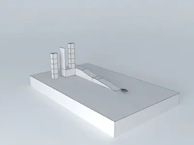 sketchyphysics m1a1 Free 3D model