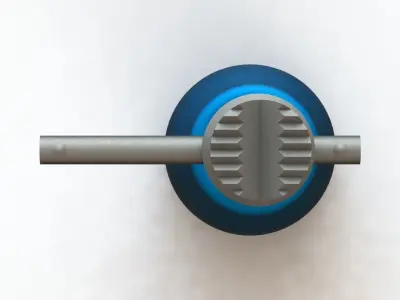 Macaco Mecanico Mechanical Jack 3D model