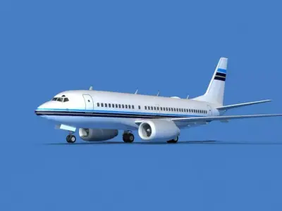 Boeing 737 MAX 7 Corporate 1 3D model