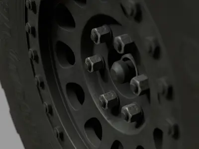 Offroad Heavy Tyers 3D model