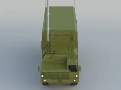 Command Post 55K6E 3D model