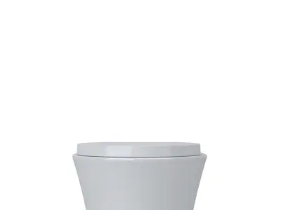 Toilet-003 elongated toilet 3D model