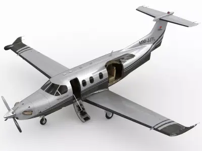 Pilatus PC-12 NG 3D model