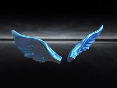 Wing angel wings Free 3D model