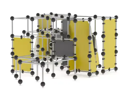 Lappset Spider Cage L Free low-poly 3D model