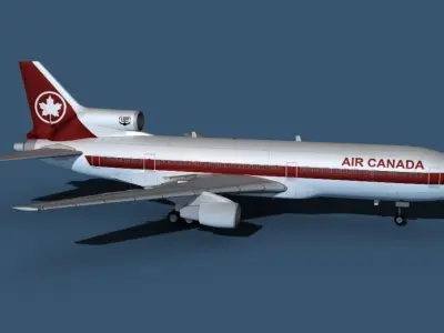 Lockheed L-1011-50 Air Canada 1 3D model