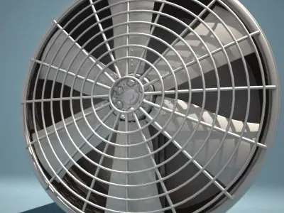 Industrial Fan 3D model