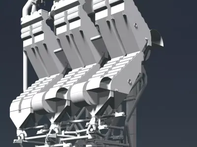 Industrial machine 24i22 3D model