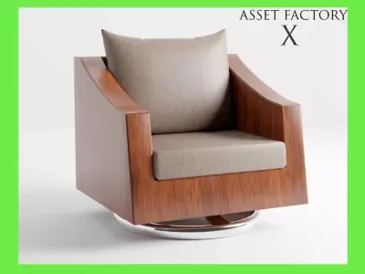 Modern Arm Chair 3D model purchase