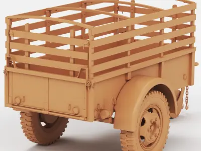 Ben Hur trailer G 518 3D print model