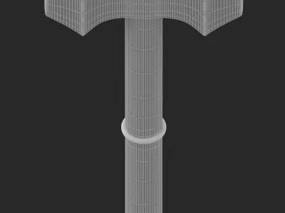 viking hammer 3D model