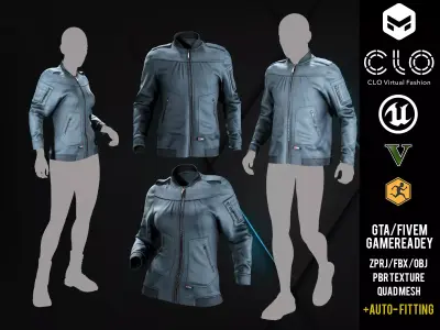 TEXPORT Leader Fleece Innenjacke  - Marvelous Men - Women 3D model