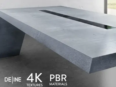 Zed Bold Dining Table 3D model