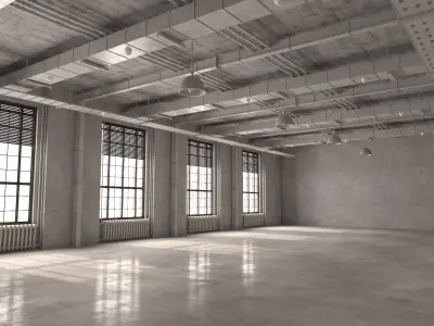  Loft Office 13 interior 3D model