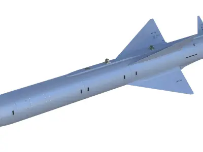 ASM-2  Type 93 air-to-ship missile 3D model