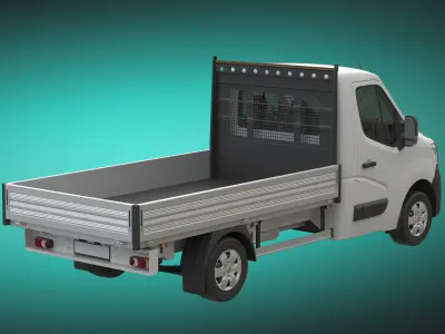 Renault Master 2020 FWD L2H1 3D model