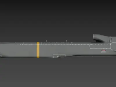 AGM-86D 3D model