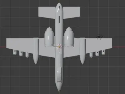 A-10 Warthog Wannabe 3D model