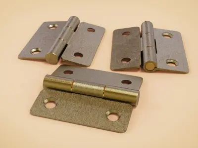 Door Hinge 3D model
