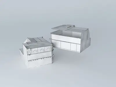 Ex Hotel Rome Free 3D model