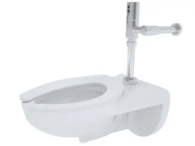 Toilet-002 Commercial 3D model