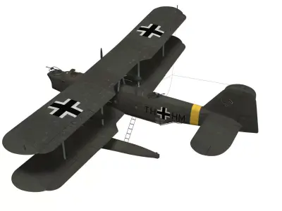 Heinkel He59B 3D model