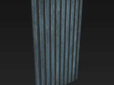 Metal Plates Free low-poly 3D model