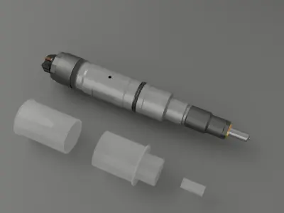 Common Rail Injector-CRIN2-16 Style Full Assembly 3D model