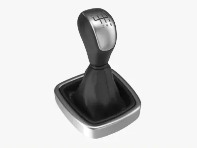 Six speed manual shift 3D model